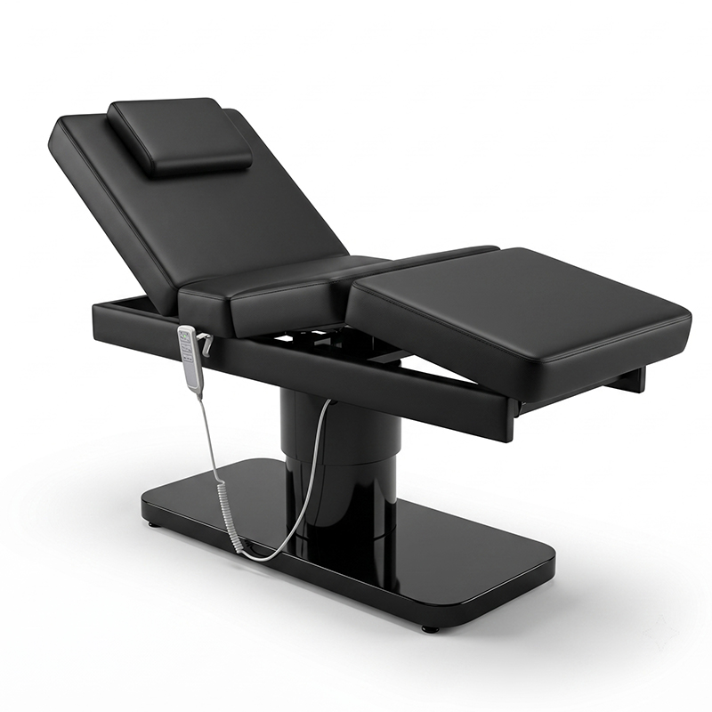Spa Wellness Beauty - Lettino da Massaggio Minimalista Nero a