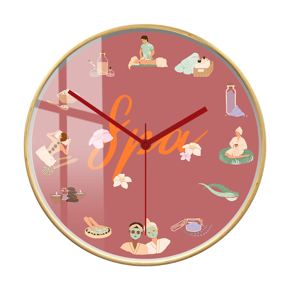 Orologio da Parete Silenzioso  - Spa Wellness Beauty recensione e prezzo